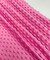 Pink Minky Dot Fabric by the Yard, 60" Wide Ultra-Soft Plush Minky Fabric for Baby Blankets, Nursery Decor, Plush Toys & Sewing